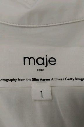 Robe Maje  Blanc