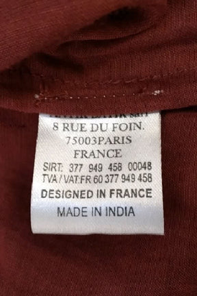 Robe Antik Batik  Bordeaux