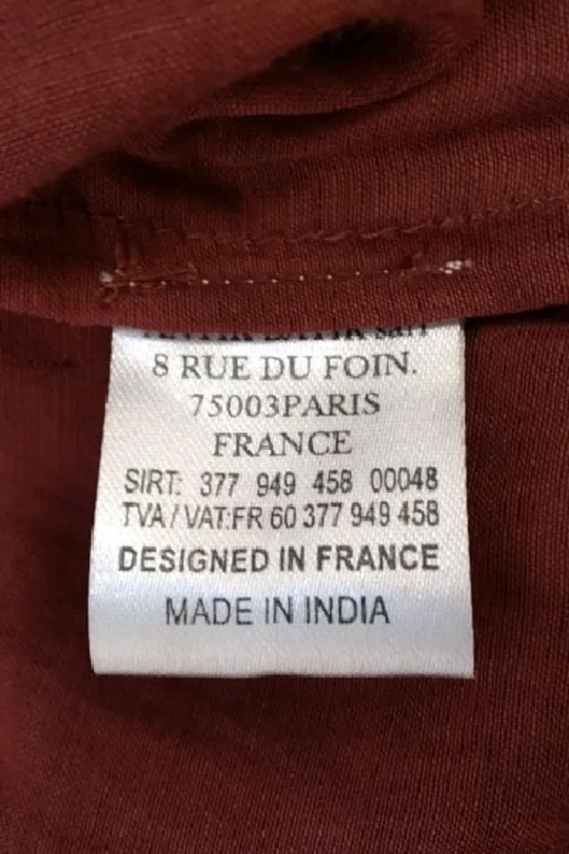 Robe Antik Batik  Bordeaux