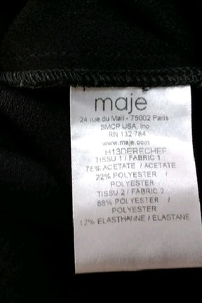 Robe Maje  Noir