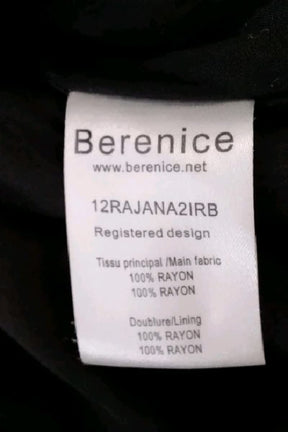 Robe Berenice  Noir
