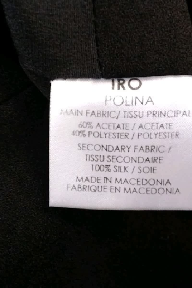 Robe Iro  Noir