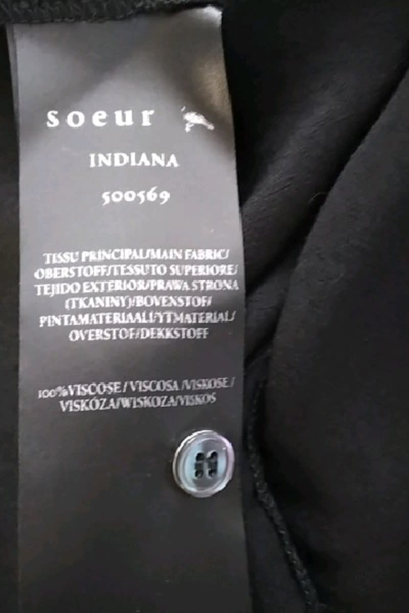 Robe Soeur  Noir