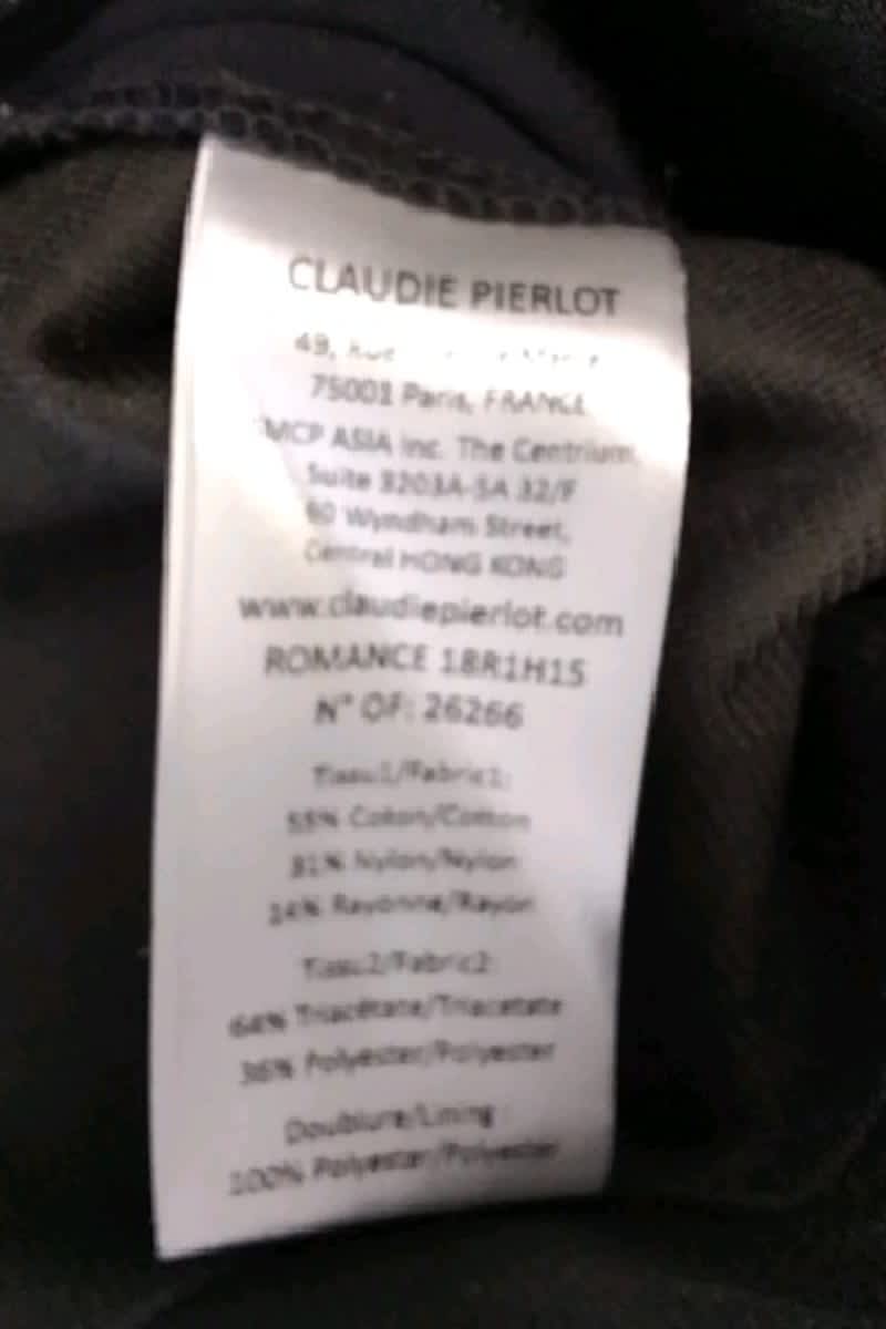 Robe Claudie Pierlot  Marine