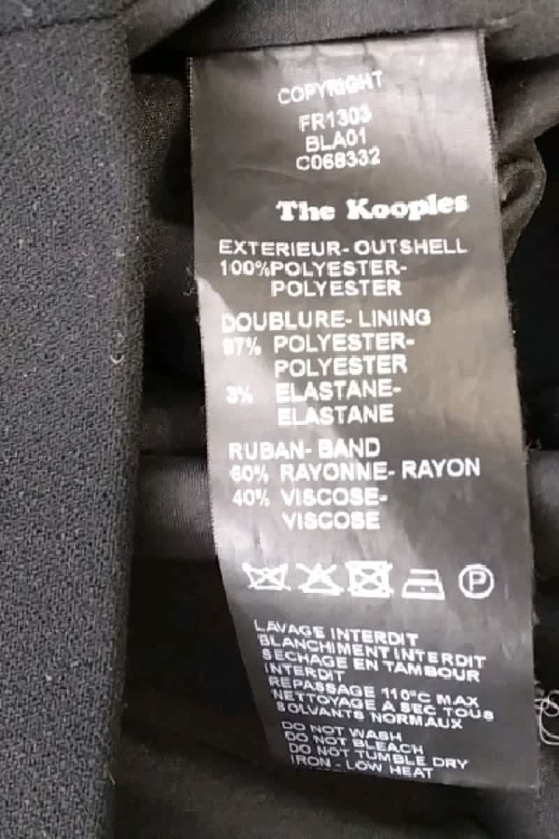 Robe The Kooples  Noir