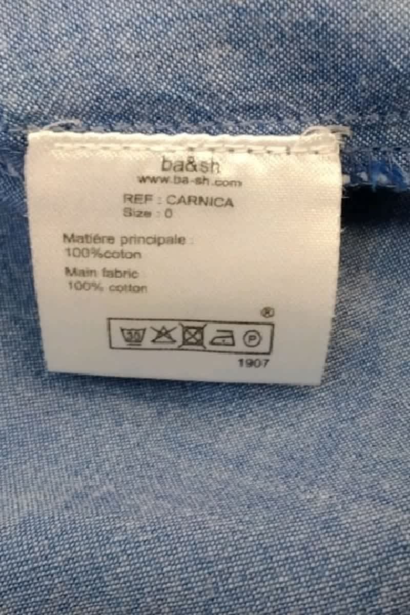 Chemise Bash  Bleu