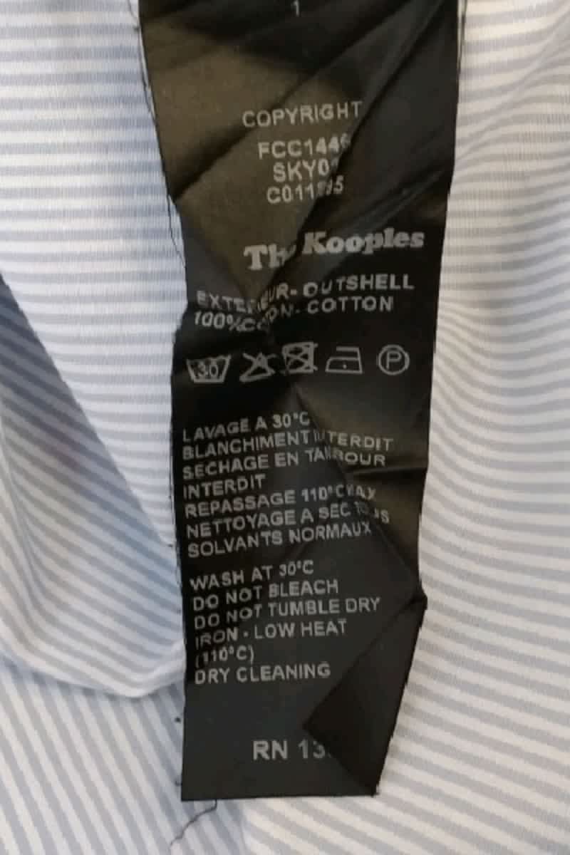 Chemise The Kooples  Bleu