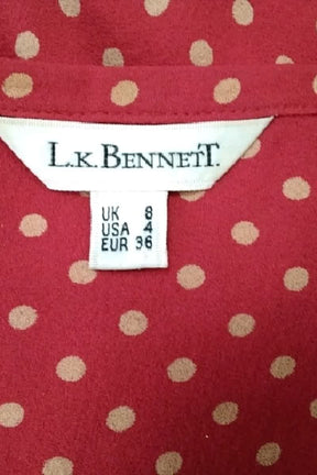 Chemise LK Bennett  Rouge