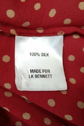 Chemise LK Bennett  Rouge