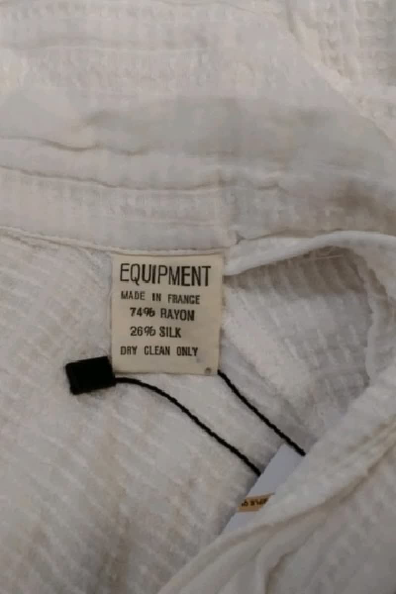 Chemise Equipment  Blanc