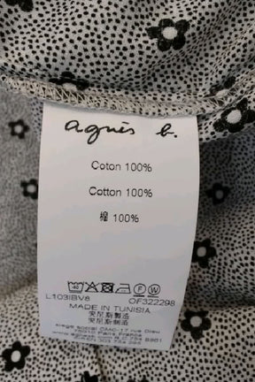 Chemise Agnès B.  Gris