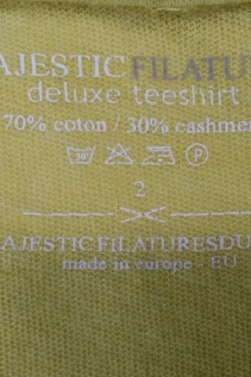 Chemise Majestic Filatures  Jaune