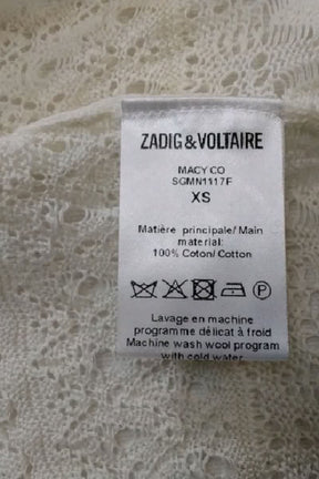 Blouse Zadig & Voltaire  Blanc