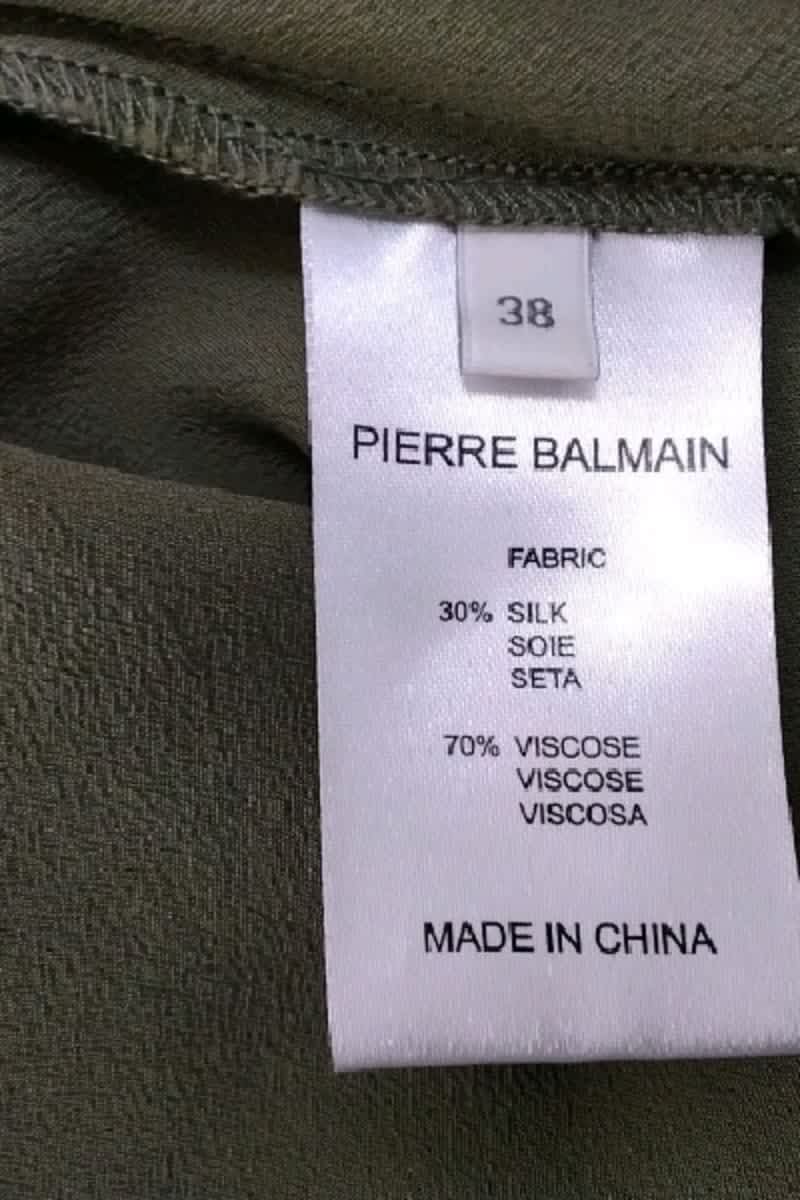 Blouse Balmain  Kaki