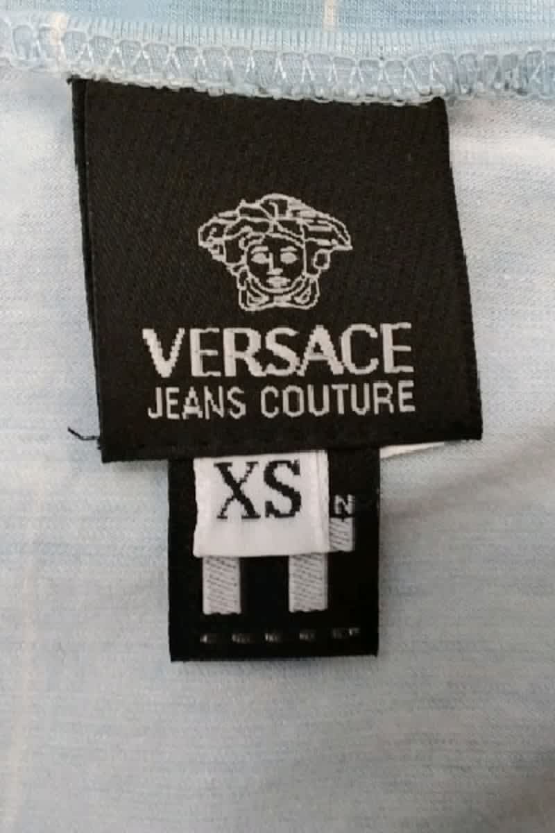 T-shirt Versace  Bleu