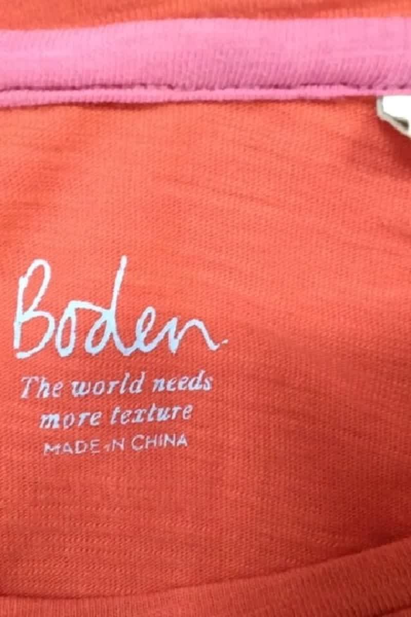 T-shirt Boden  Rouge