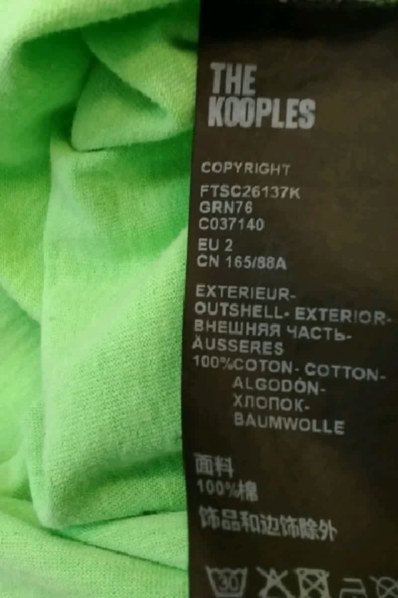 Top sans manche The Kooples  Vert