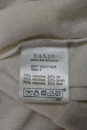 Top sans manche Bash  Blanc