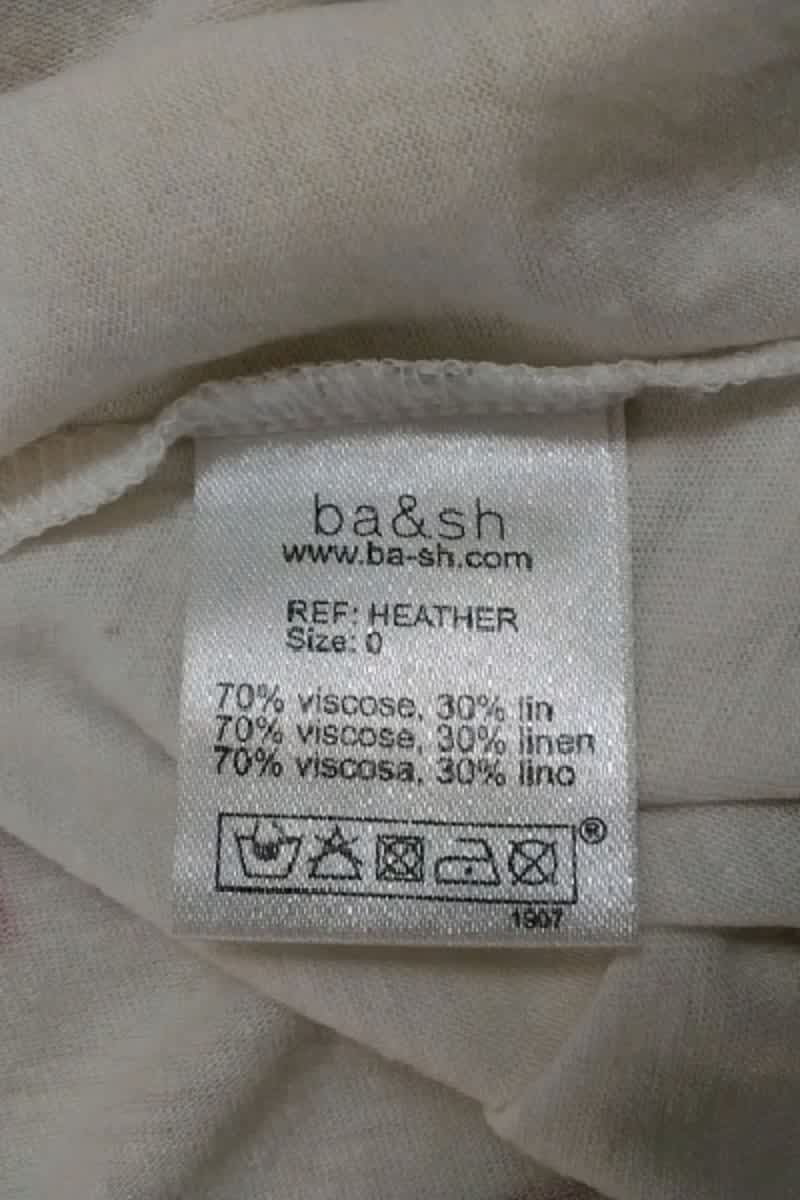 Top sans manche Bash  Blanc