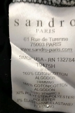 T-shirt Sandro  Noir