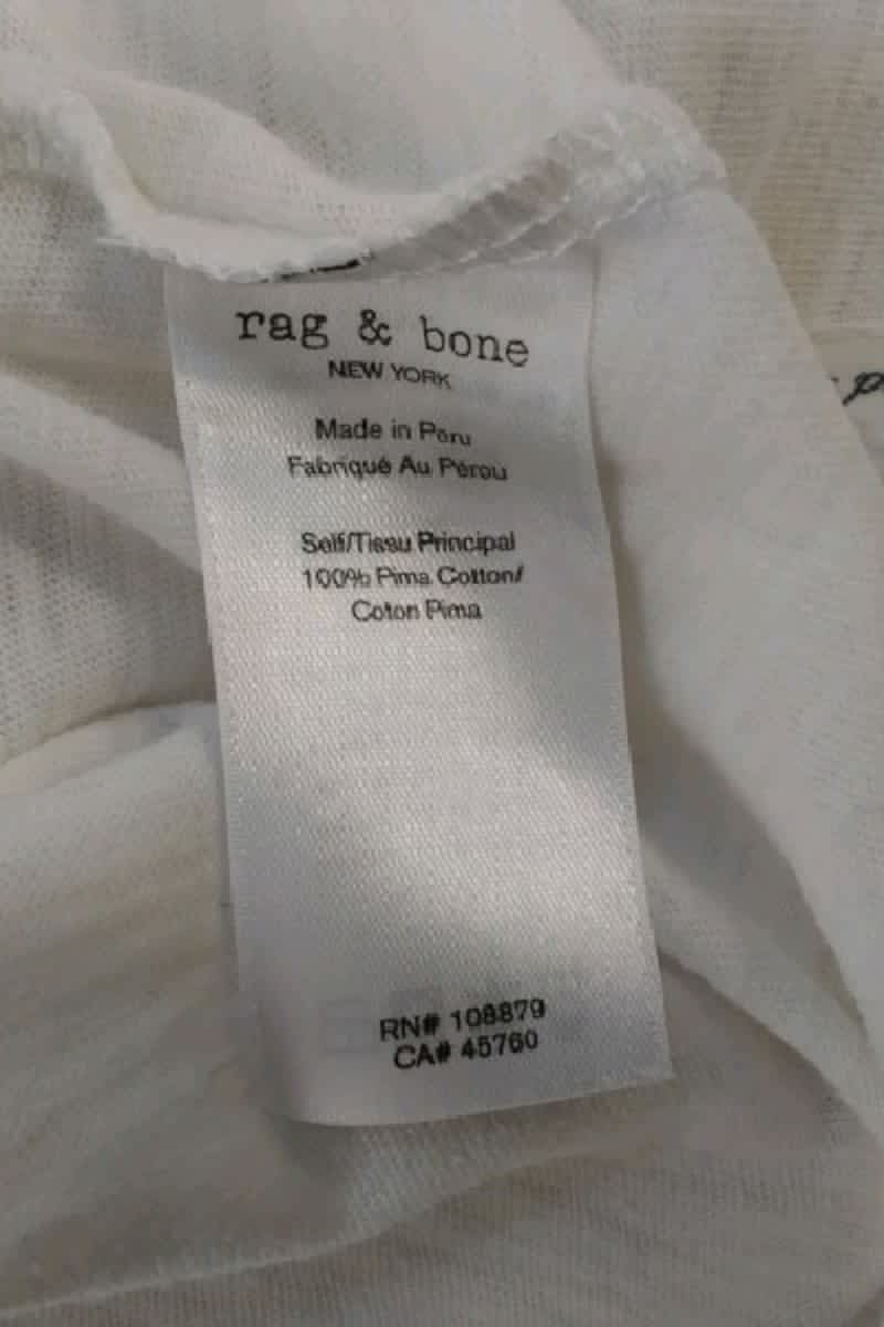 T-shirt Bone  Blanc