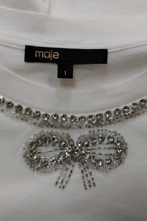 T-shirt Maje  Blanc