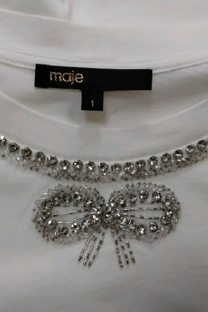 T-shirt Maje  Blanc