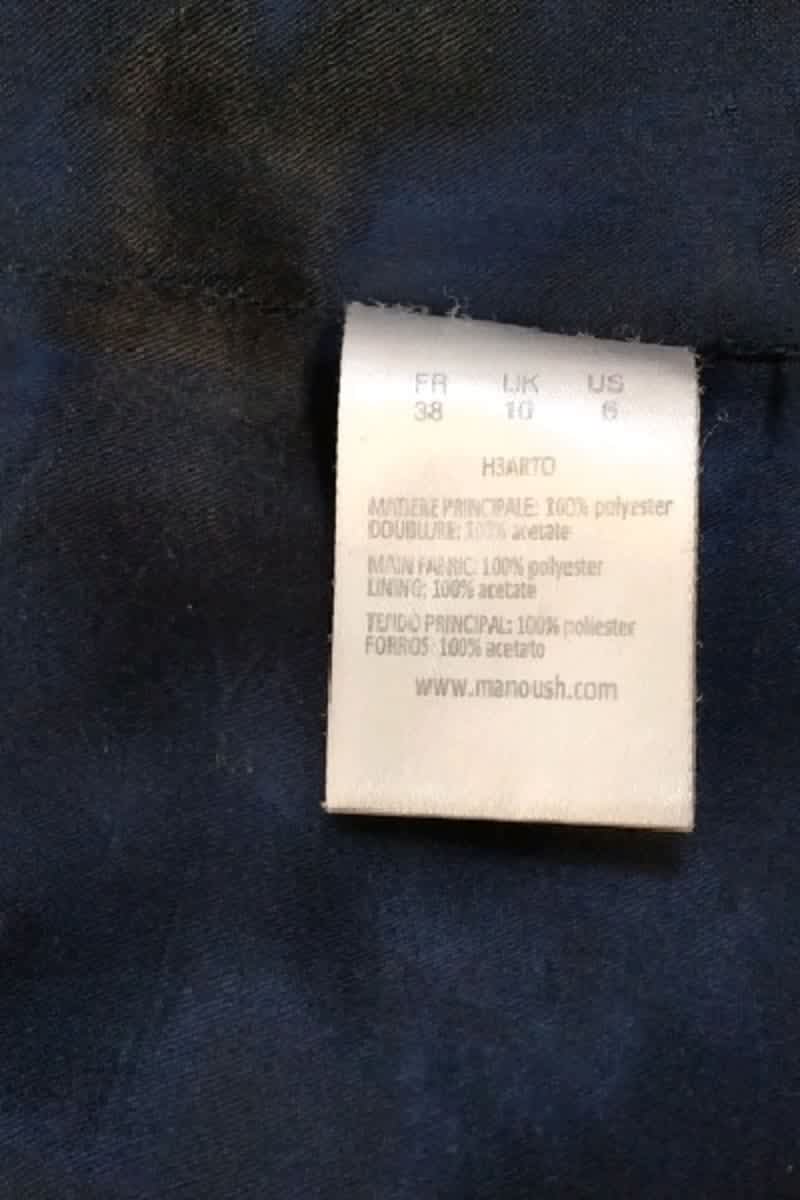 T-shirt Manoush  Bleu