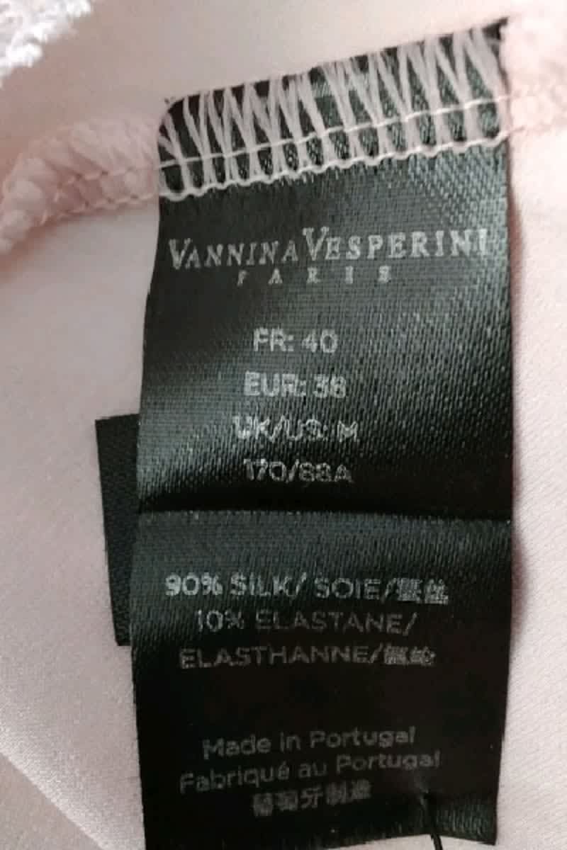 Top sans manche Vannina Vesperini  Rose
