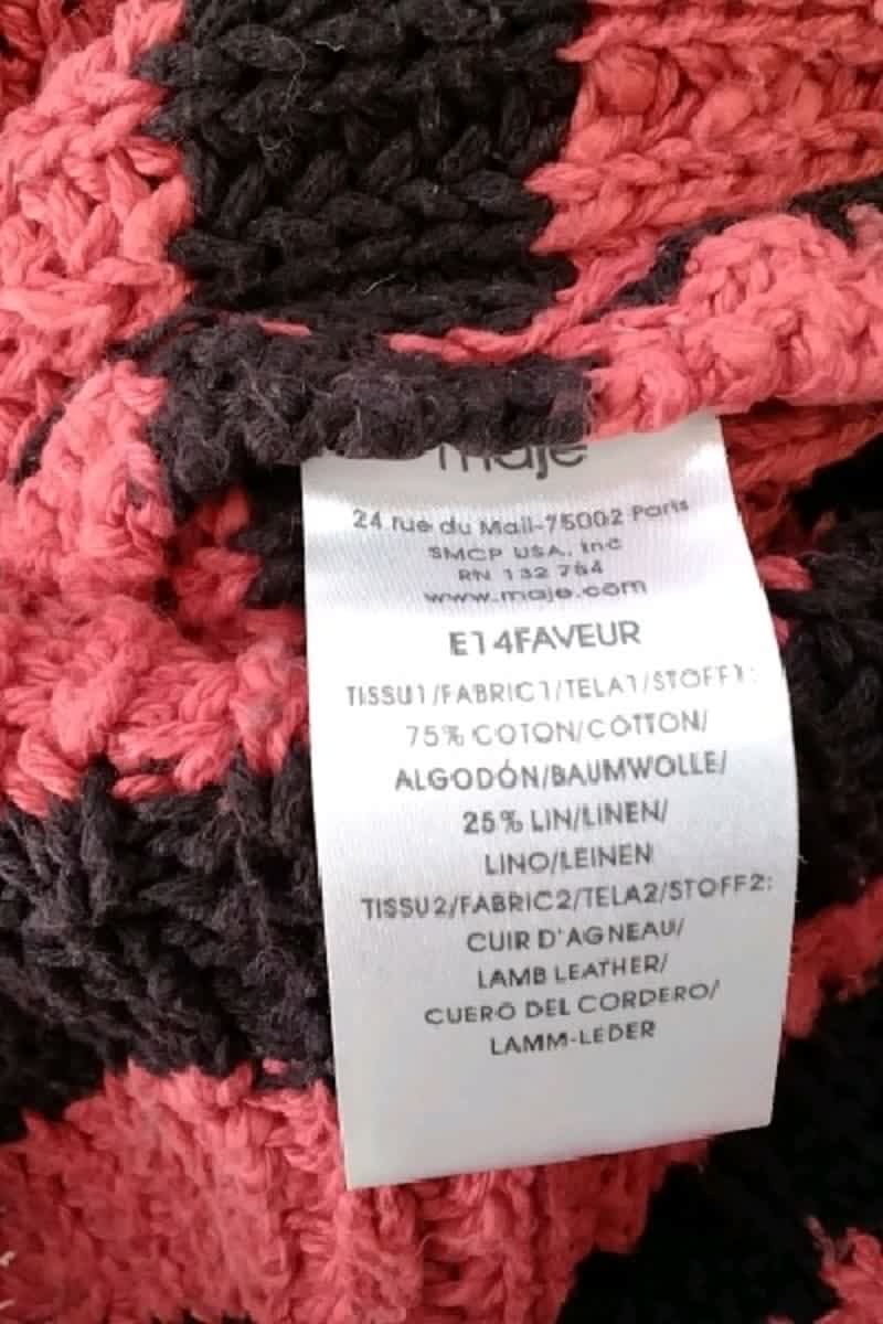 Pull Maje  Rouge