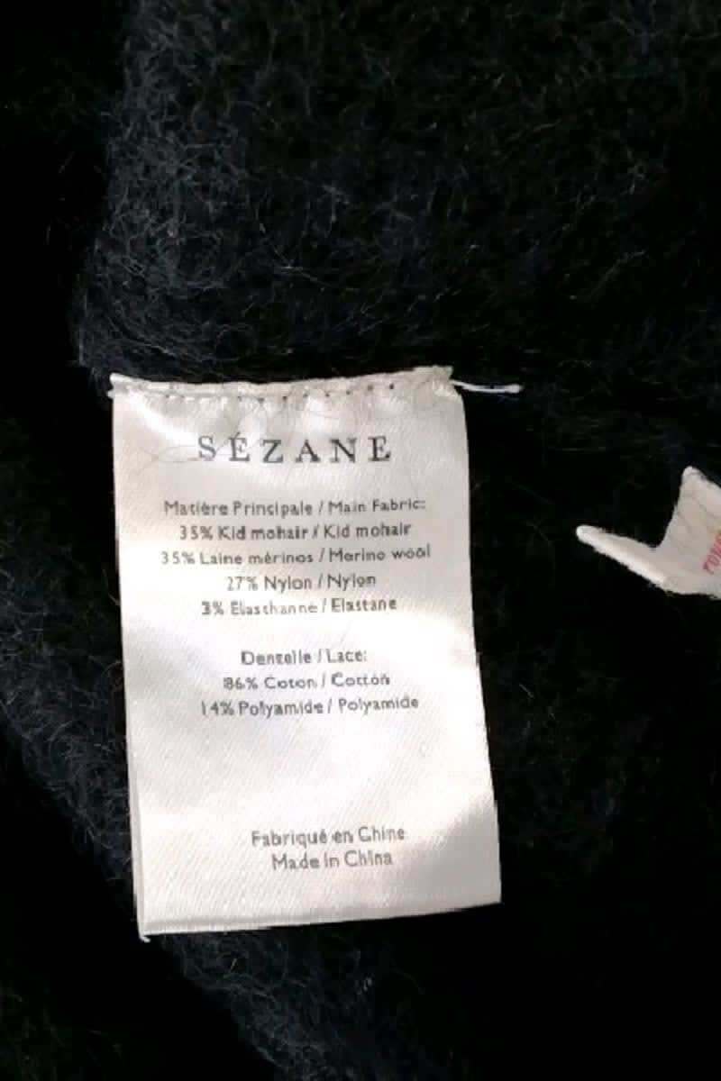 Gilet Sézane  Noir