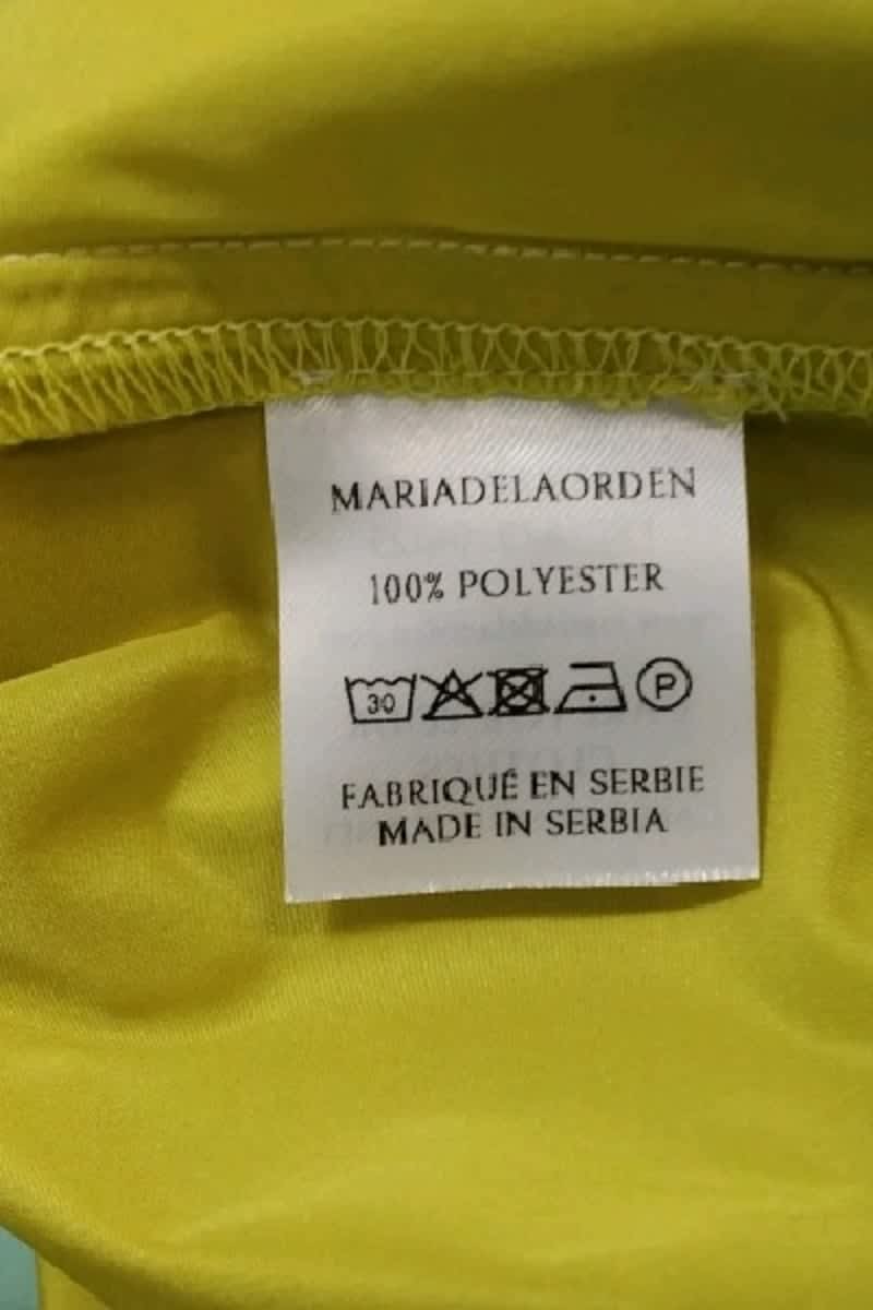 Gilet Maria de la Orden  Jaune