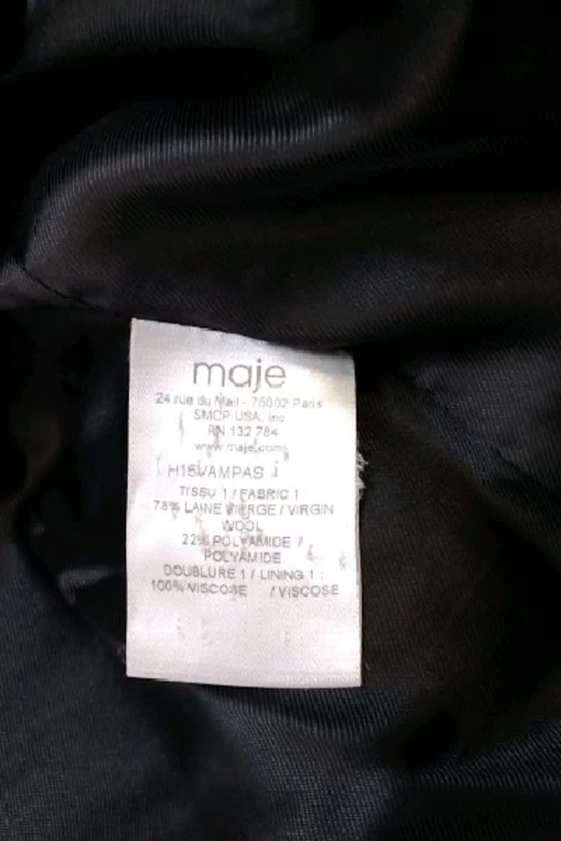 Blazer Maje  Marine