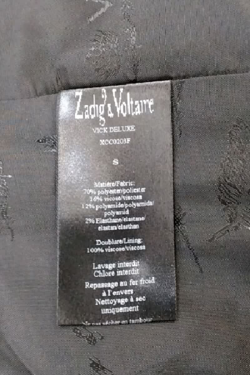 Blazer Zadig & Voltaire  Gris