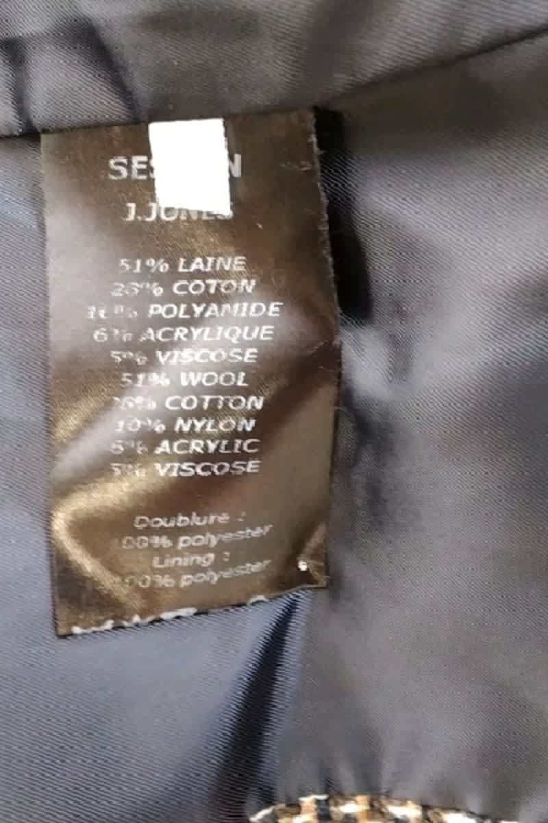 Veste Sessun  Marron