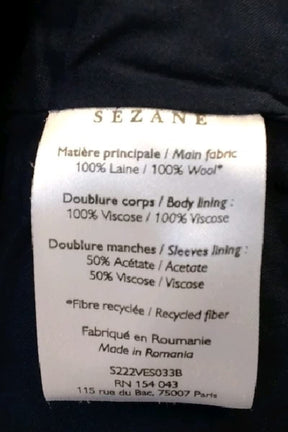 Veste Sézane  Marine