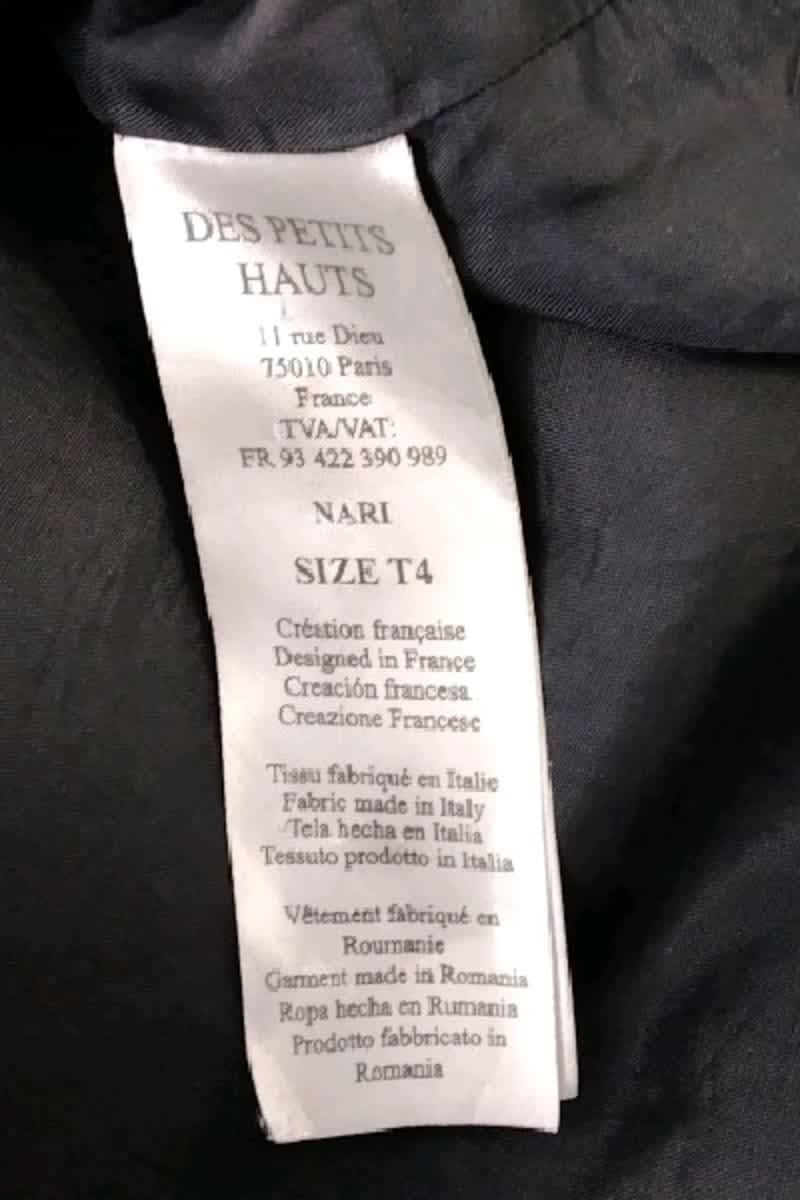 Trench-coat Des Petits Hauts  Marine