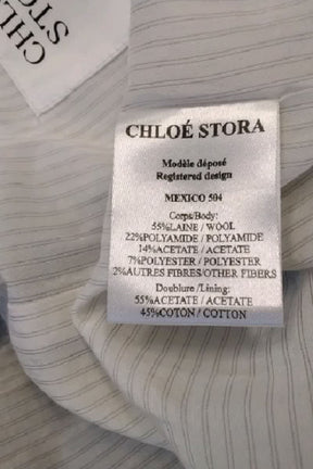 Manteau Chloé Stora  Gris