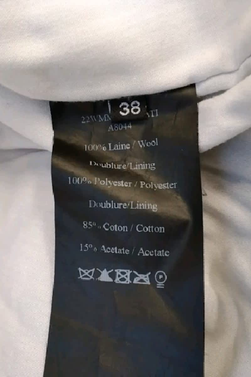 Manteau Yves Salomon  Vert