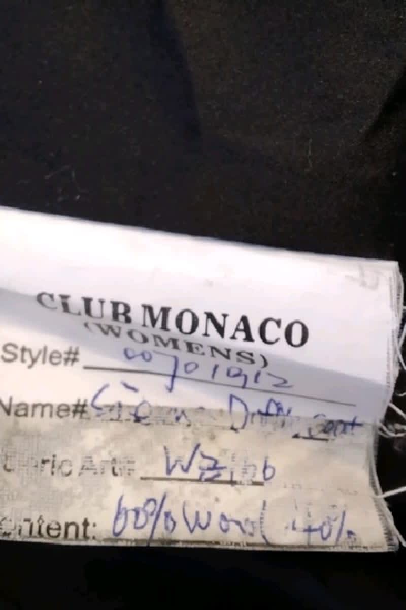 Manteau Club Monaco  Marine