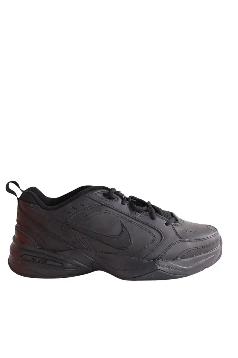 Baskets Nike Air Monarch Noir en Cuir, taille 45 - Seconde Main