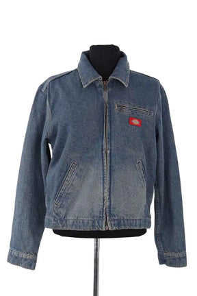 Veste Dickies Bleu en Denim, taille XS - Seconde Main