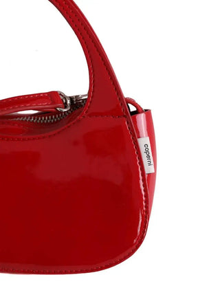 Mini sac Coperni Rouge en Cuir