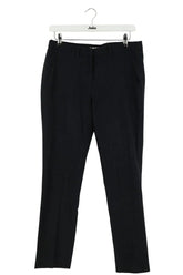Pantalon droit Ba&Sh Bleu en Laine, taille S - Seconde Main