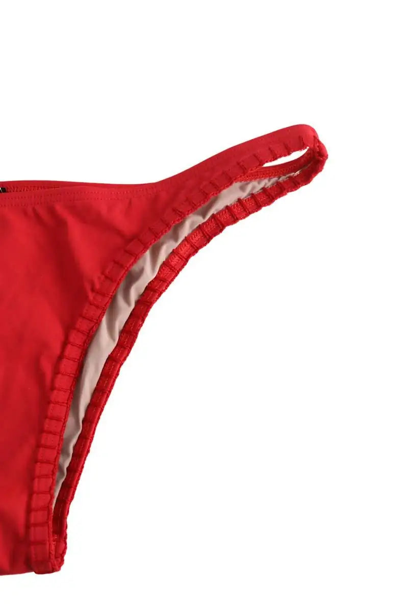 Maillot de bain Kiohne Rouge en Synthétique