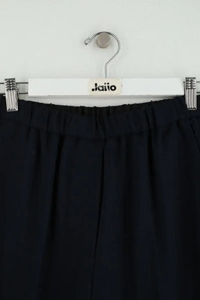 Pantalon droit Forte_Forte Bleu en Viscose