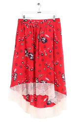 Jupe Zadig & Voltaire Rouge en Soie, taille L - Seconde Main