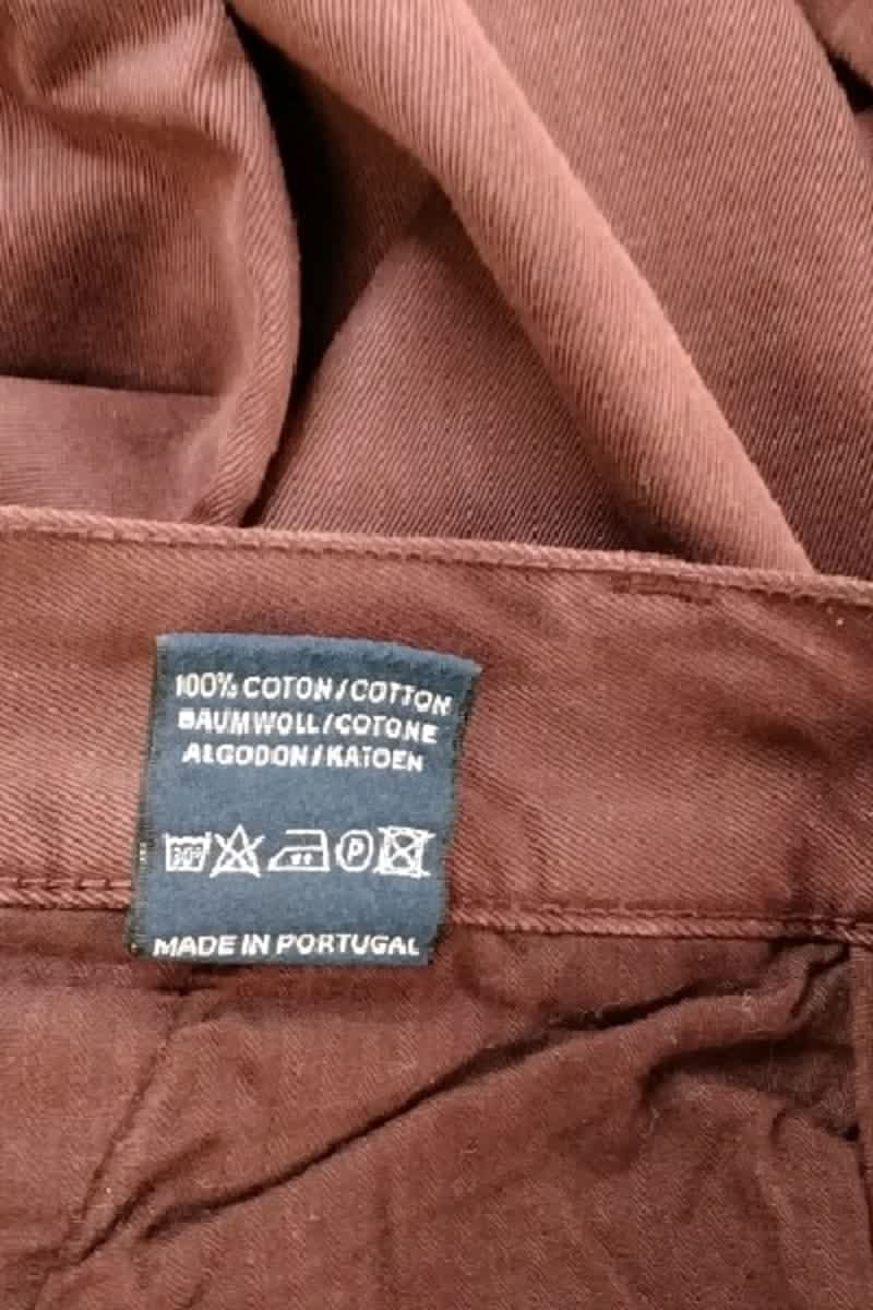 Pantalon slim Other Brand  Bordeaux