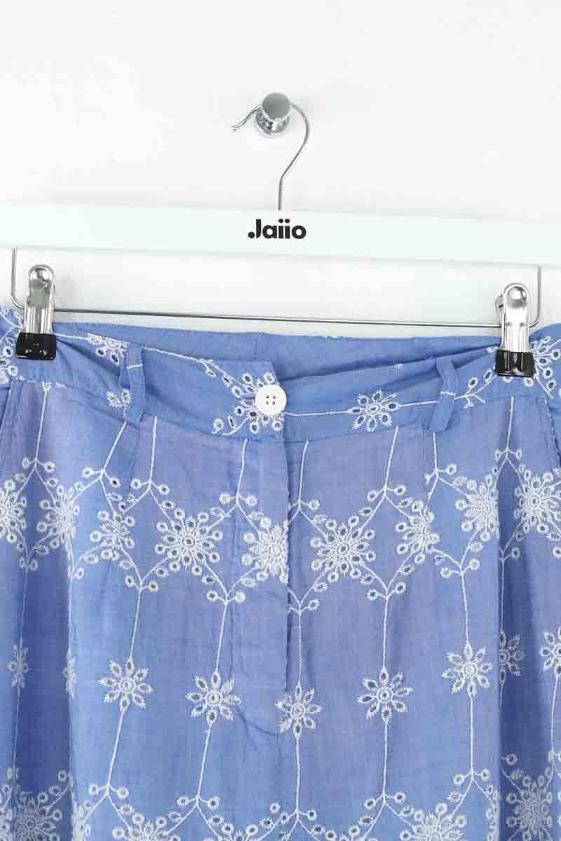 Pantalon large Louise Misha  Bleu
