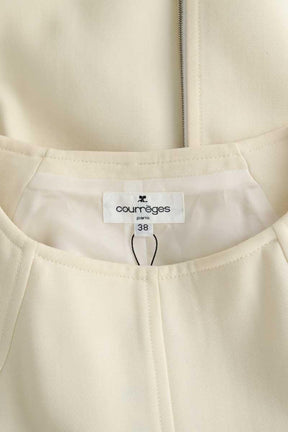 Robe Courrèges  Ecru